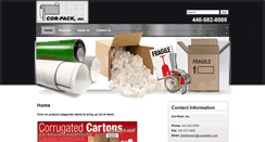 Desktop Screenshot of corpackinc.com